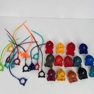 Beyblade Launcher Ripcord Rip Cord 2010 Parts Lot